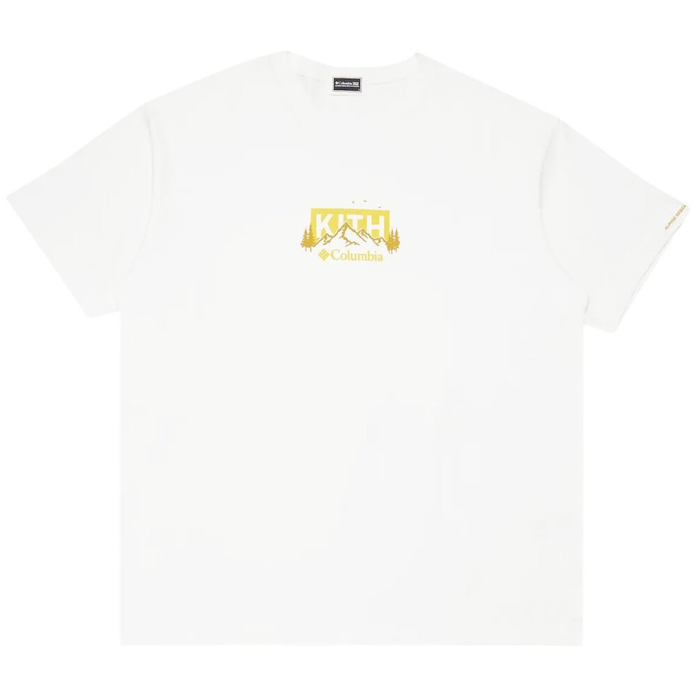 Kith x Columbia Landscape Classic Logo T-Shirt Opulence